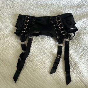 Honey birdette garter belt